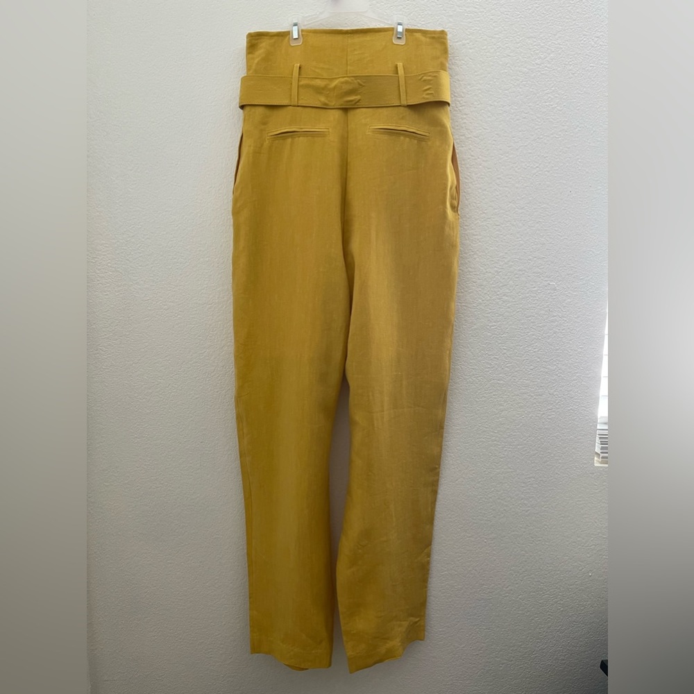 Mustard High Waist Trousers